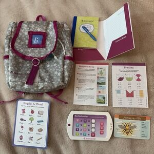 American Girl Truly Me Used Backpack Set As Shown